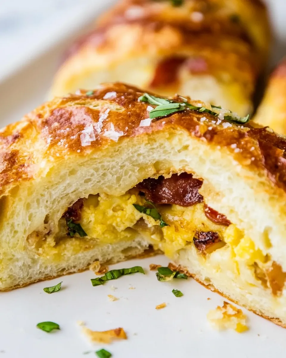 Classic Breakfast Stromboli image