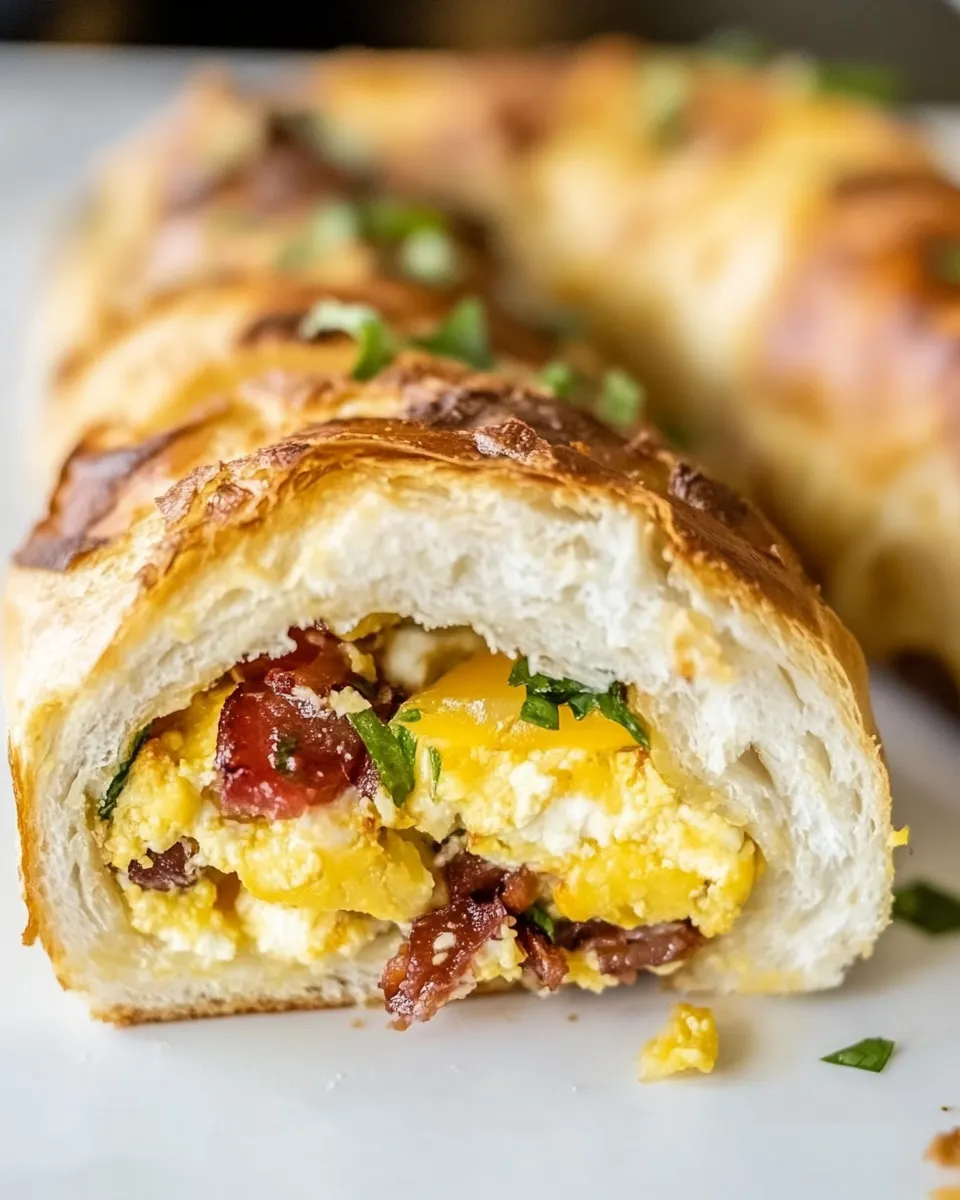 Easy Breakfast Stromboli picture