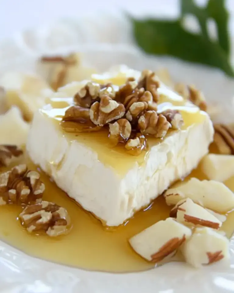 Homemade Brie with Walnuts and Honey photo