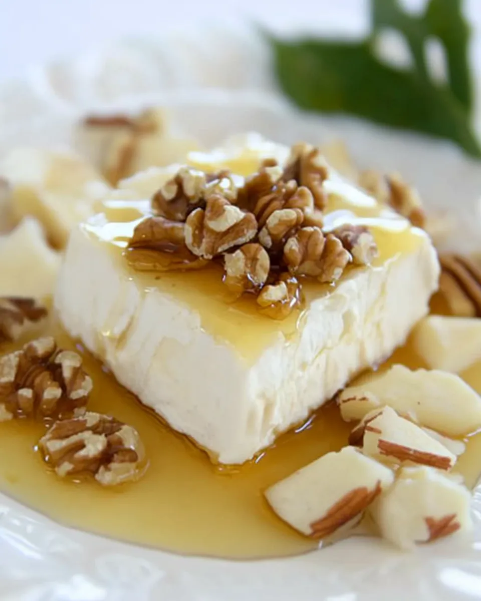 Homemade Brie with Walnuts and Honey photo