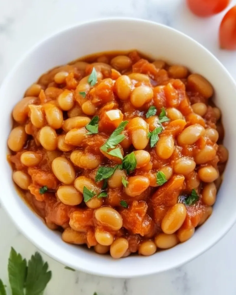 Homemade British Baked Beans photo