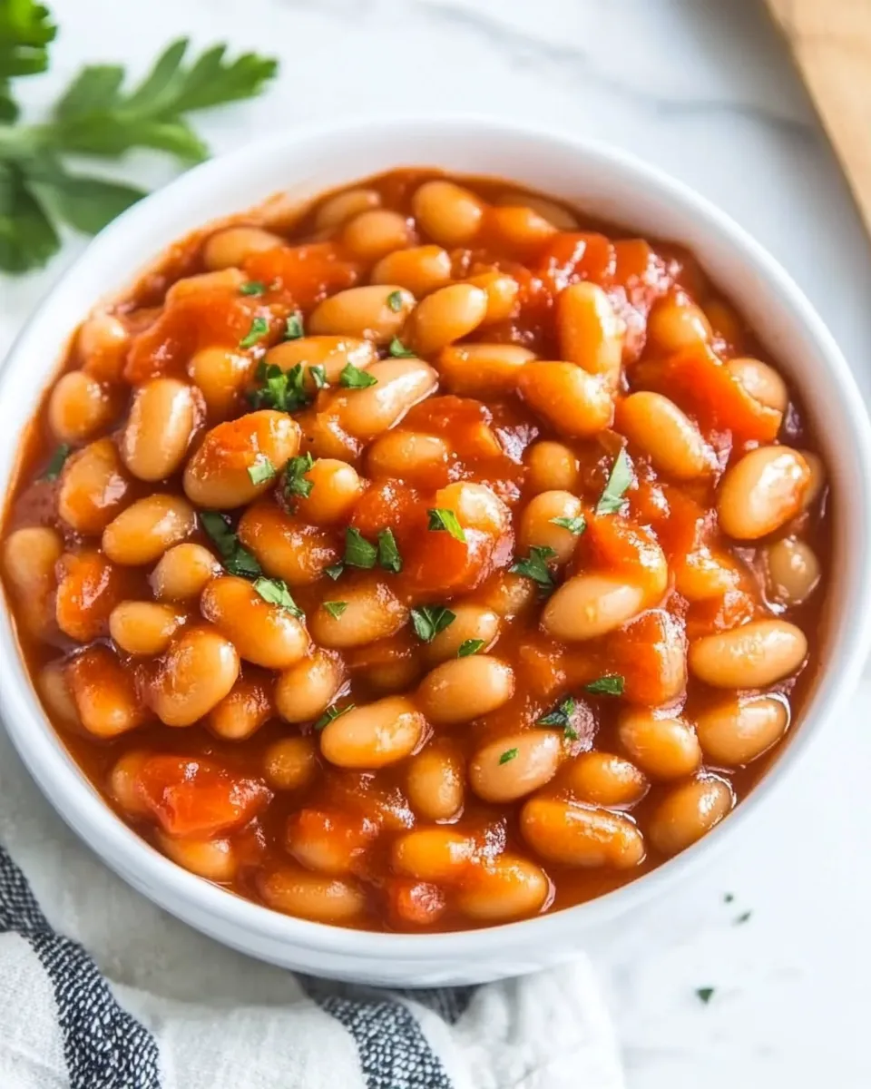 Easy British Baked Beans picture