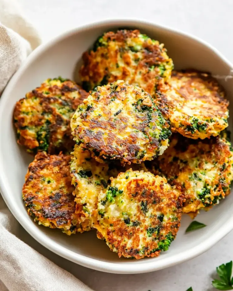 Homemade Broccoli Cheddar Fritters photo