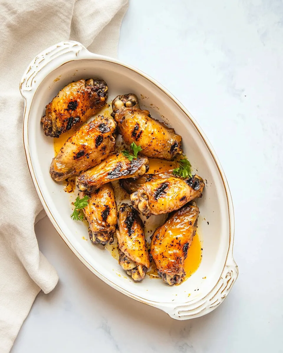 Classic Broiled Chicken Wings image