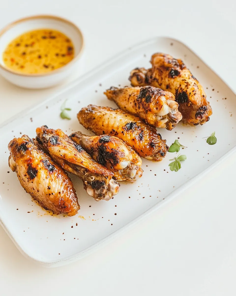 Easy Broiled Chicken Wings picture