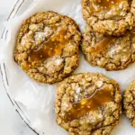 Homemade Brown Butter Caramel Oatmeal Cookies photo