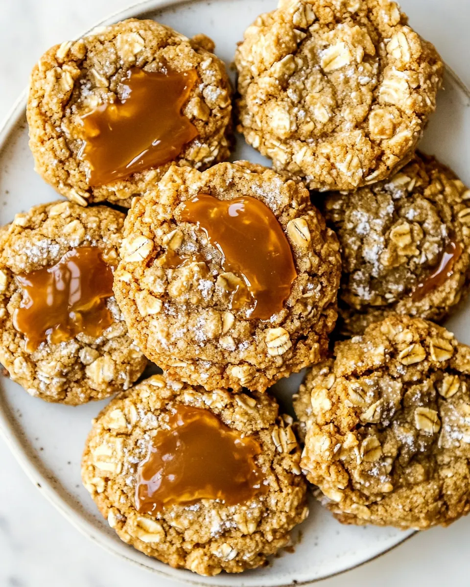 Classic Brown Butter Caramel Oatmeal Cookies image