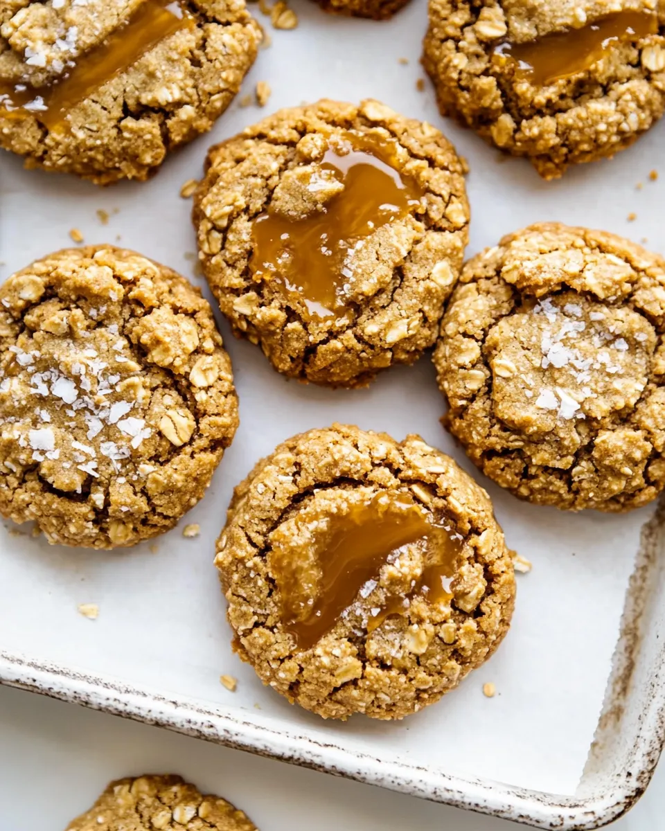 Easy Brown Butter Caramel Oatmeal Cookies picture