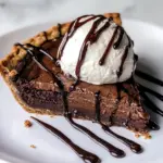 Homemade Brownie Pie a la Mode photo