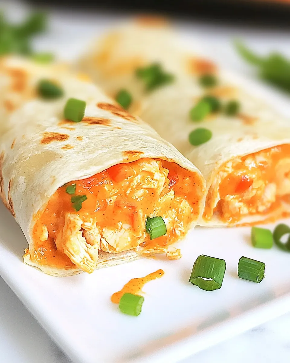 Classic Buffalo Chicken Burritos image