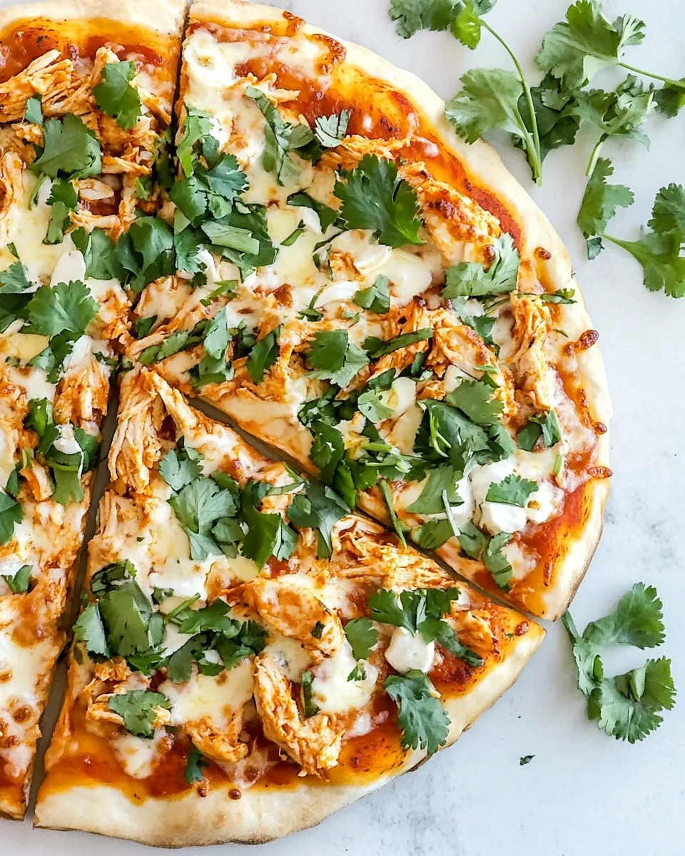 Easy Buffalo Chicken Pizza picture