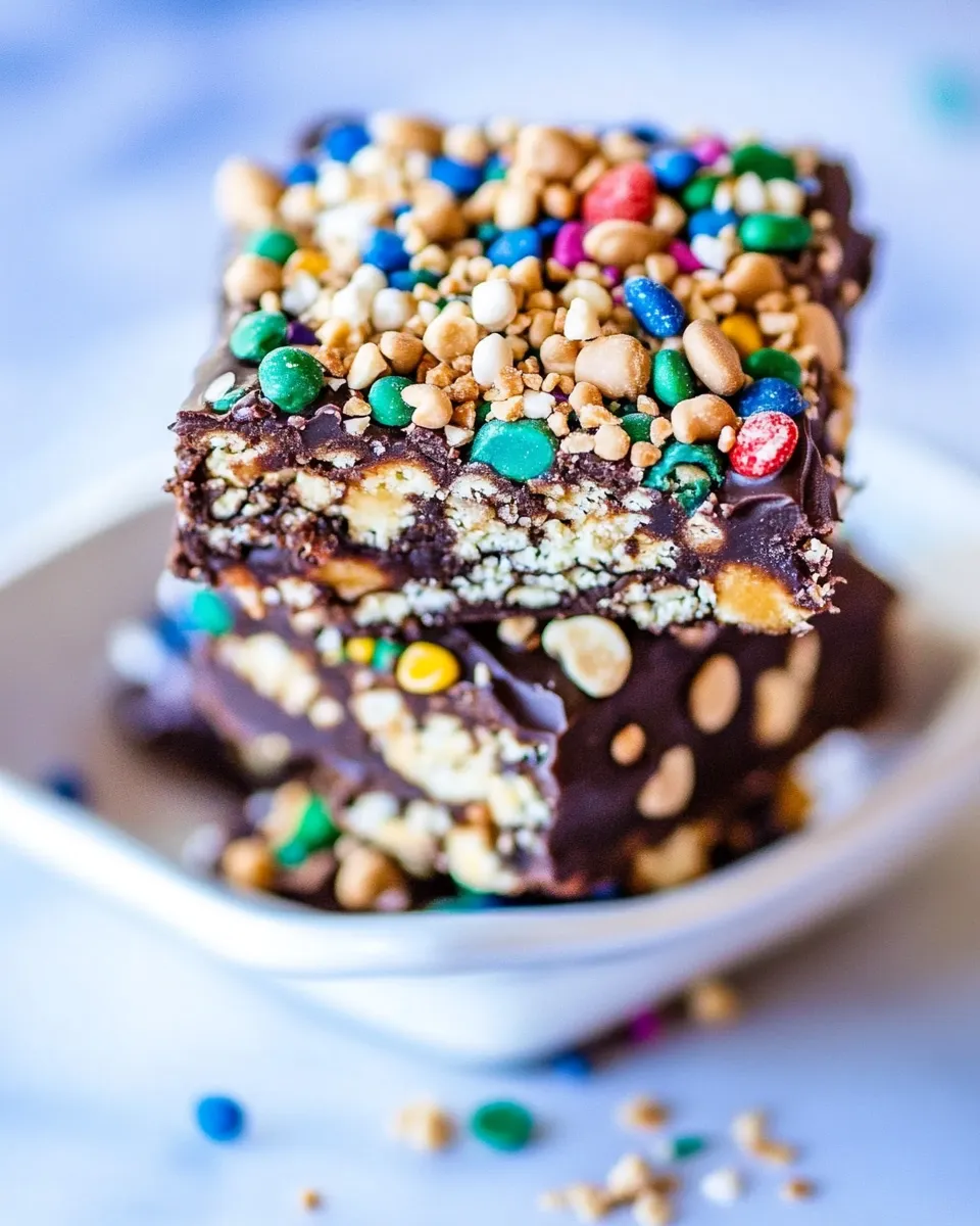 Amazing (Build Your Own) Candied Up Balboa Bars. food shot