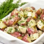 Homemade Buttered Red Potatoes with Dill photo