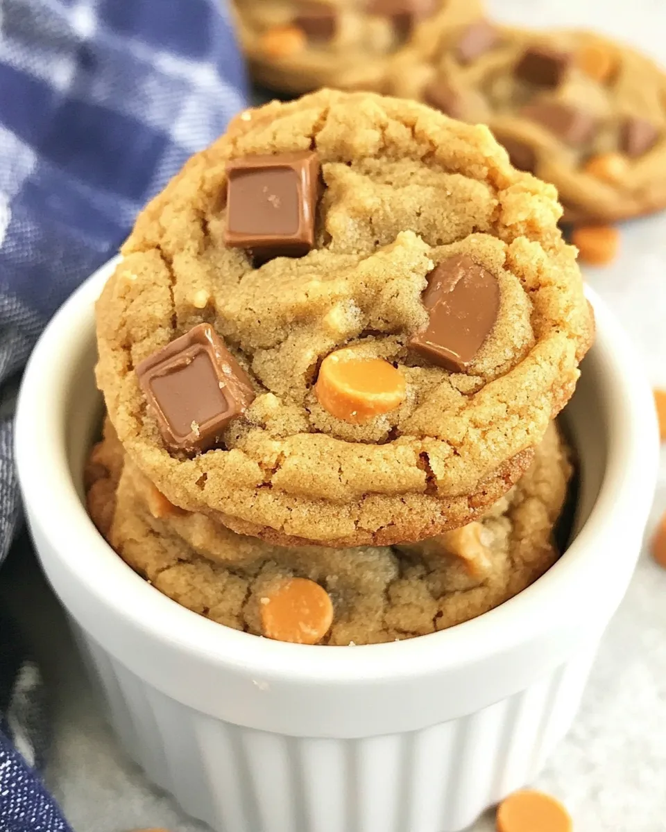 Classic Butterscotch Reeses Pudding Cookies image
