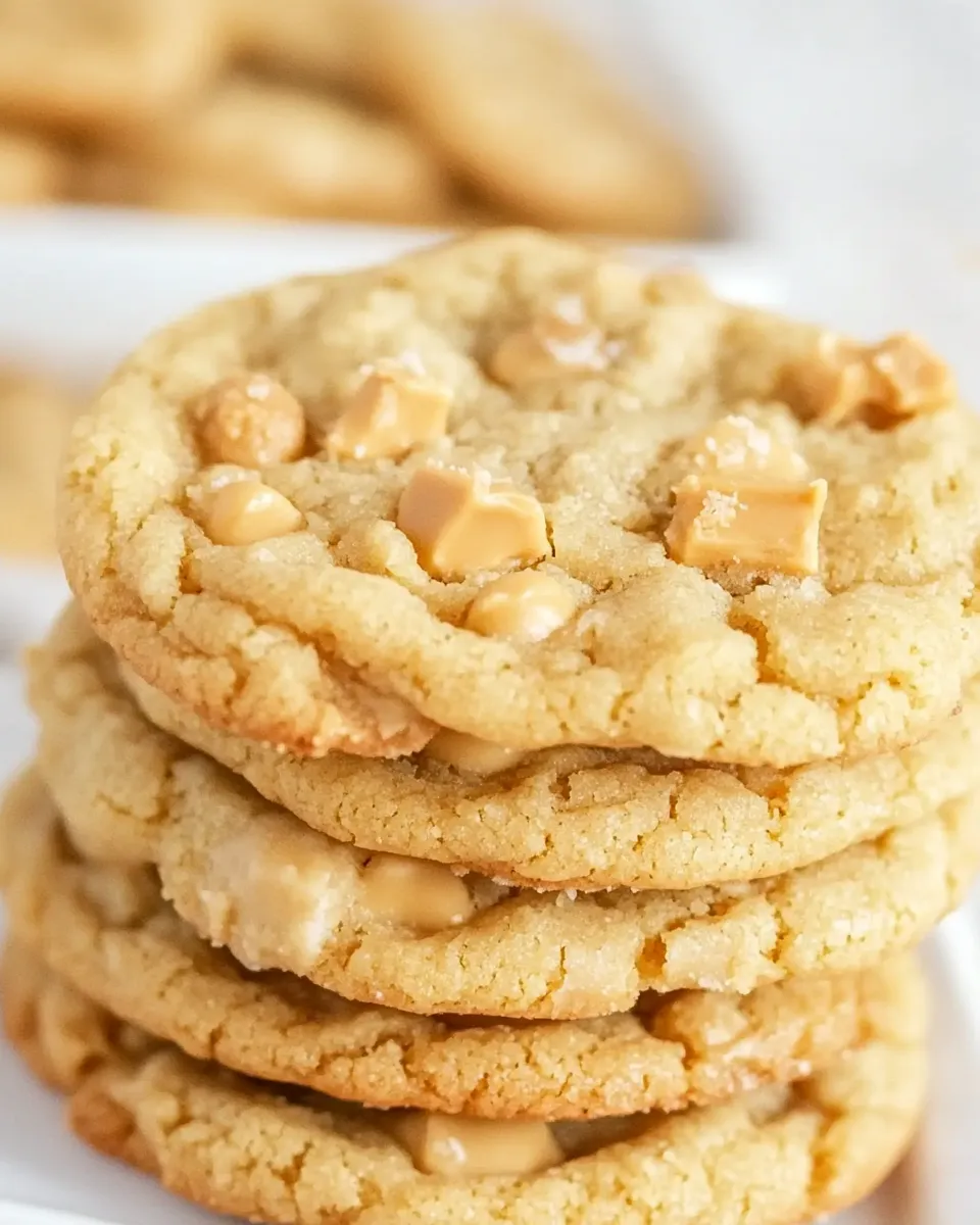Homemade Butterscotch Toffee Cookies photo