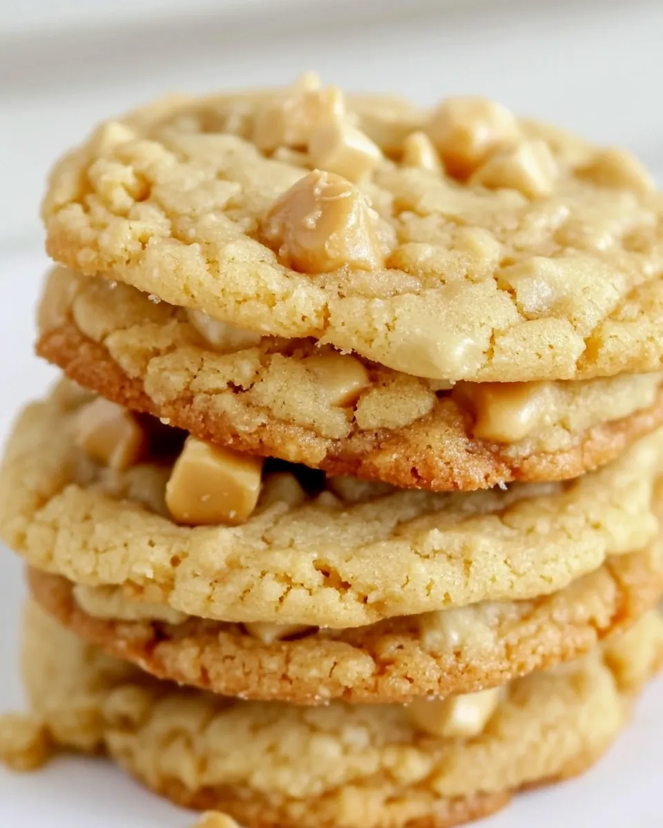 Easy Butterscotch Toffee Cookies picture