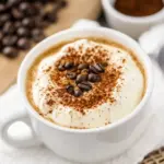 Homemade Cappuccino Crme Brle photo