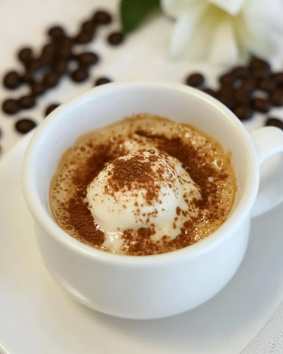 Delicious Cappuccino Crme Brle shot
