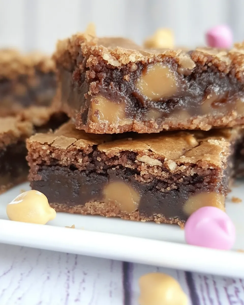 Classic Caramel Brownie Peanut Butter Cookie Bars image