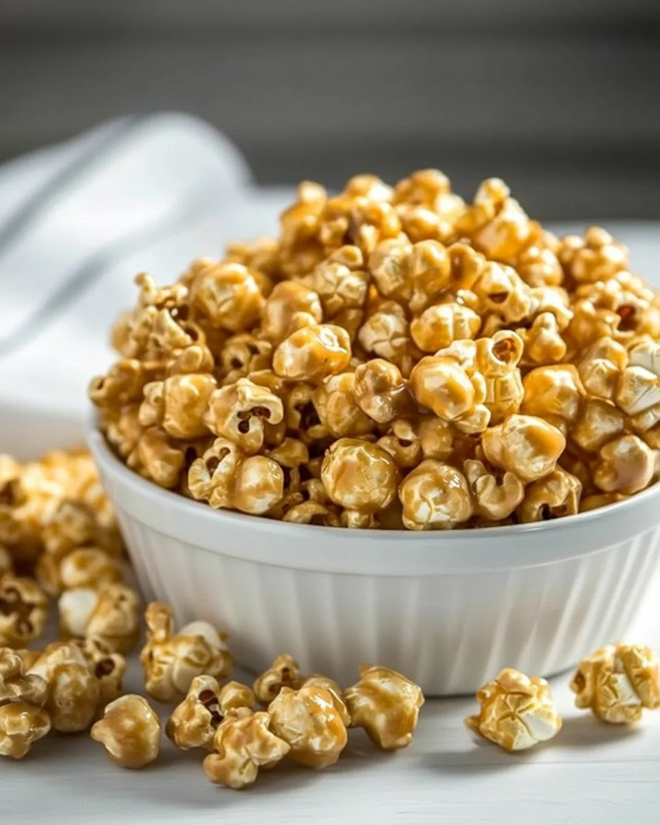 Classic Caramel Pumpkin Spice Popcorn image