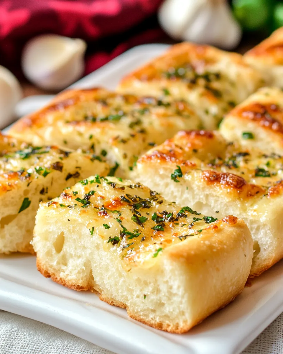 Homemade Carbones Garlic Bread photo