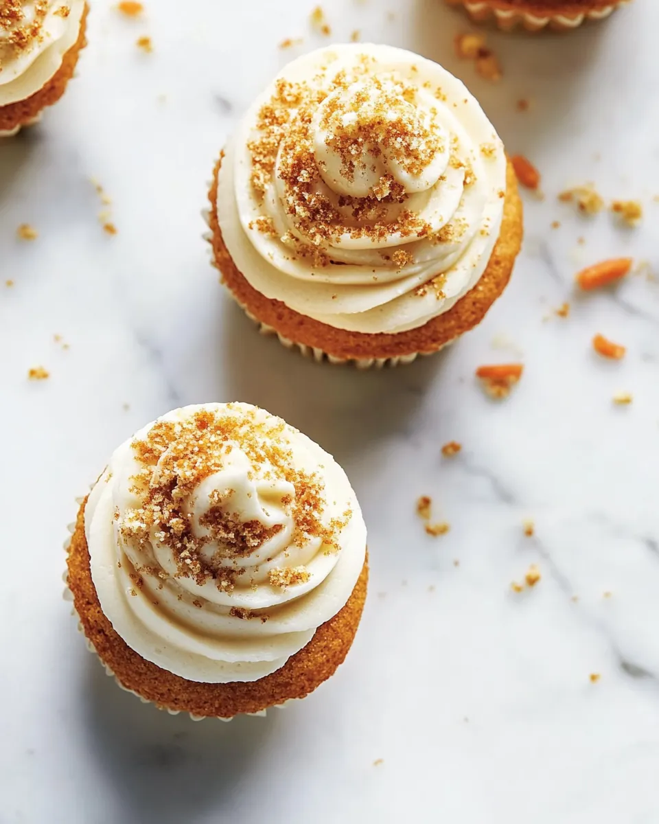 Homemade Carrot Cake Cupcakes photo