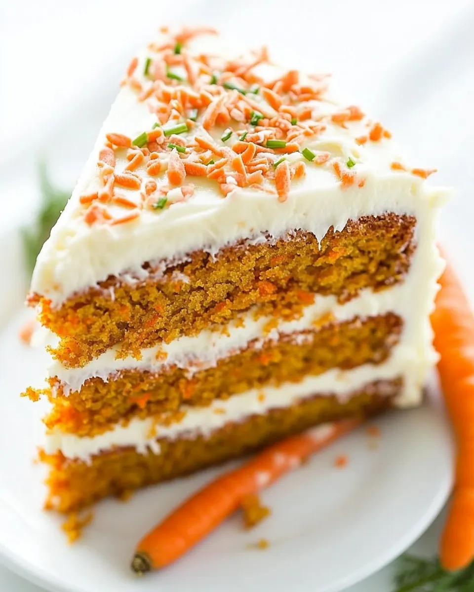 Easy Carrot Cake with The BEST Cream Cheese Frosting picture