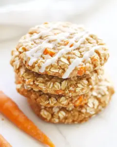 Homemade Carrot Oatmeal Breakfast Cookies photo