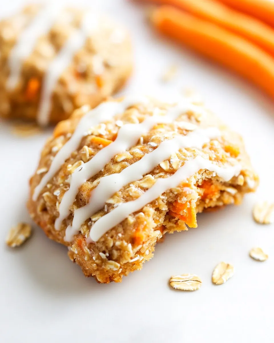 Classic Carrot Oatmeal Breakfast Cookies image