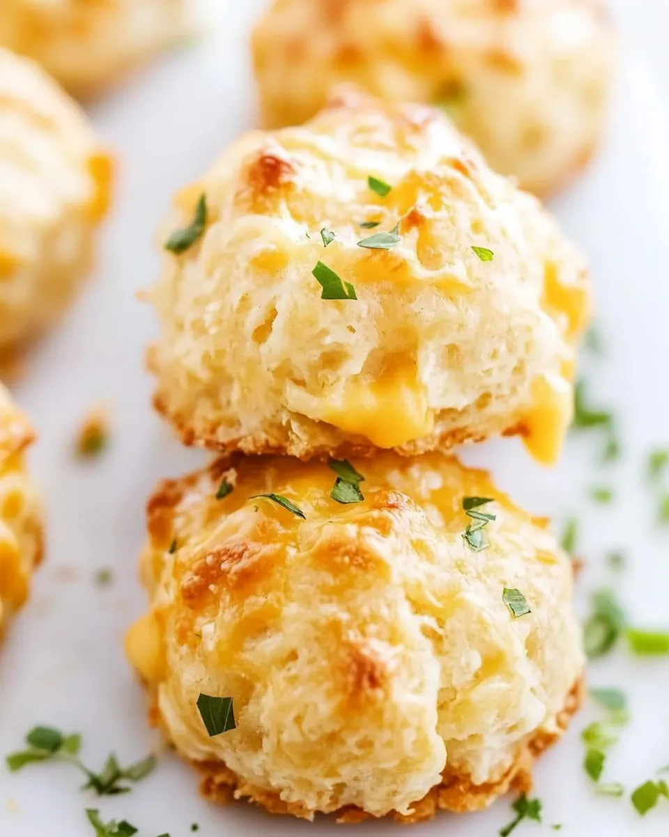 Delicious Cheese Biscuits shot