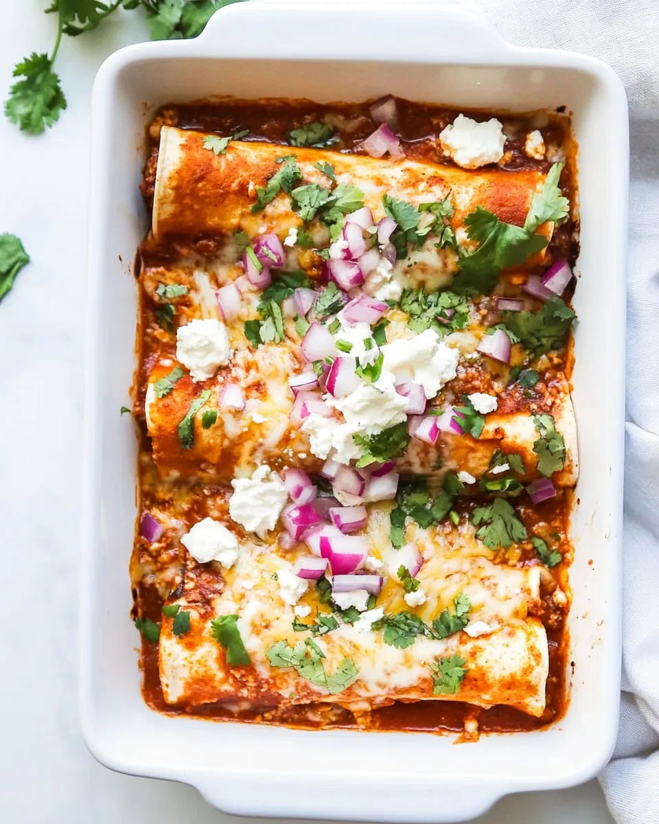 Classic Cheese Enchiladas of my Dreams. image