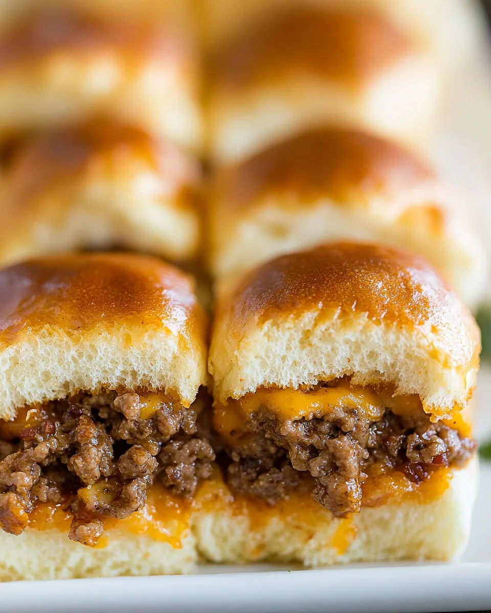 Homemade Cheeseburger Sliders (Easy, 30-min Recipe) photo