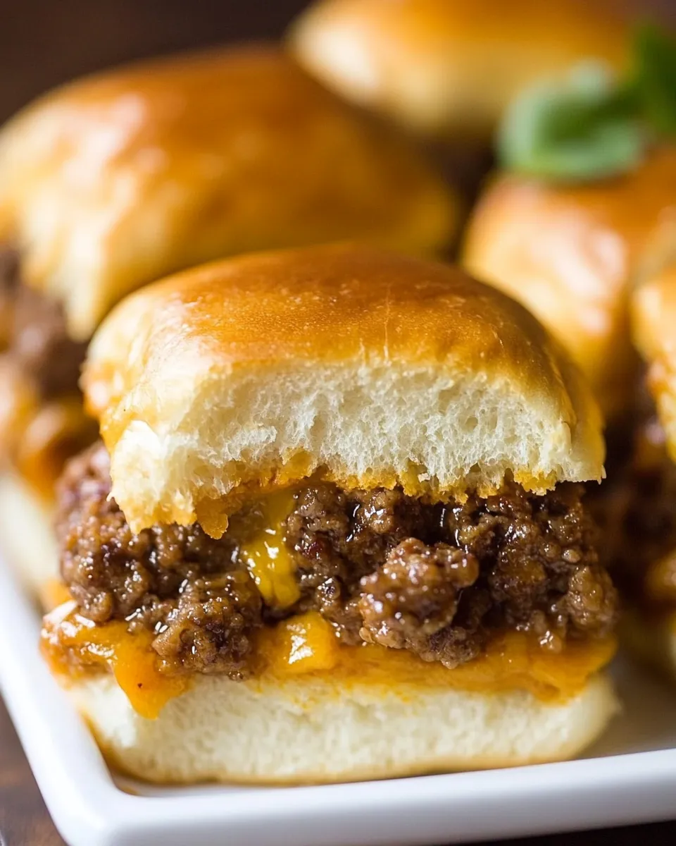 Classic Cheeseburger Sliders (Easy, 30-min Recipe) image