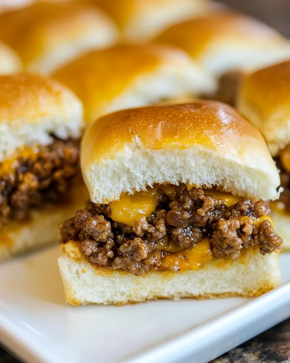 Delicious Cheeseburger Sliders (Easy, 30-min Recipe) picture