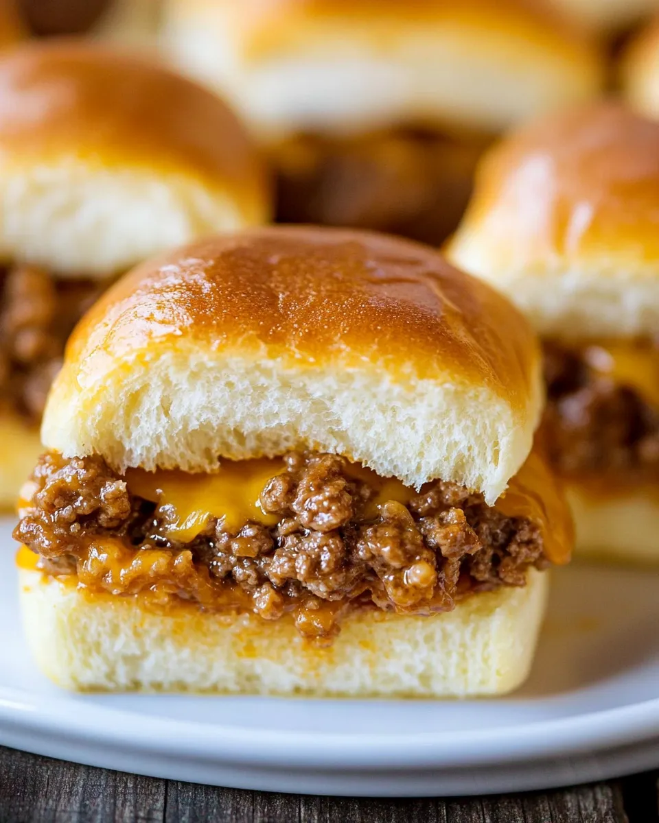 Quick Cheeseburger Sliders (Easy, 30-min Recipe) shot