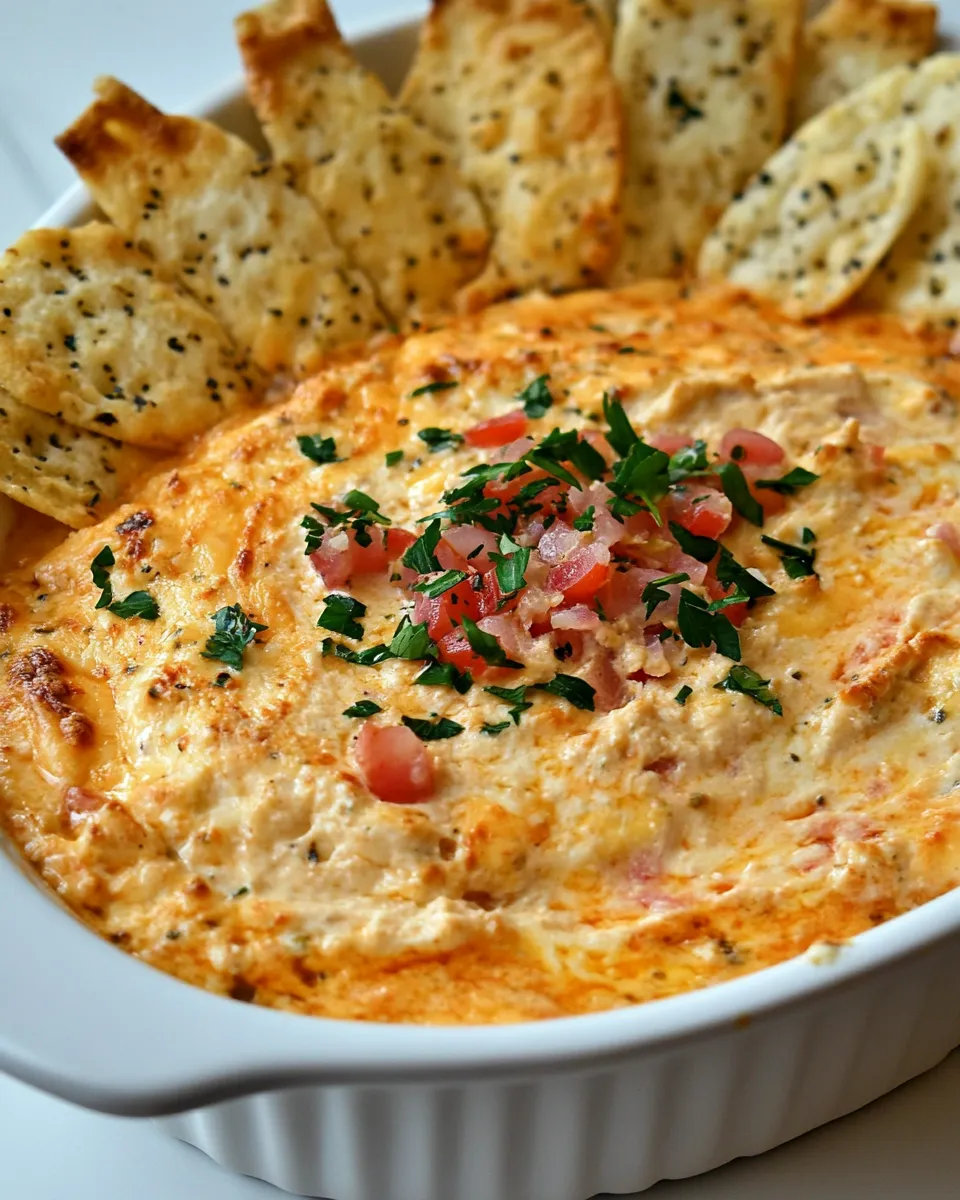 Classic Cheesy Bruschetta Dip image