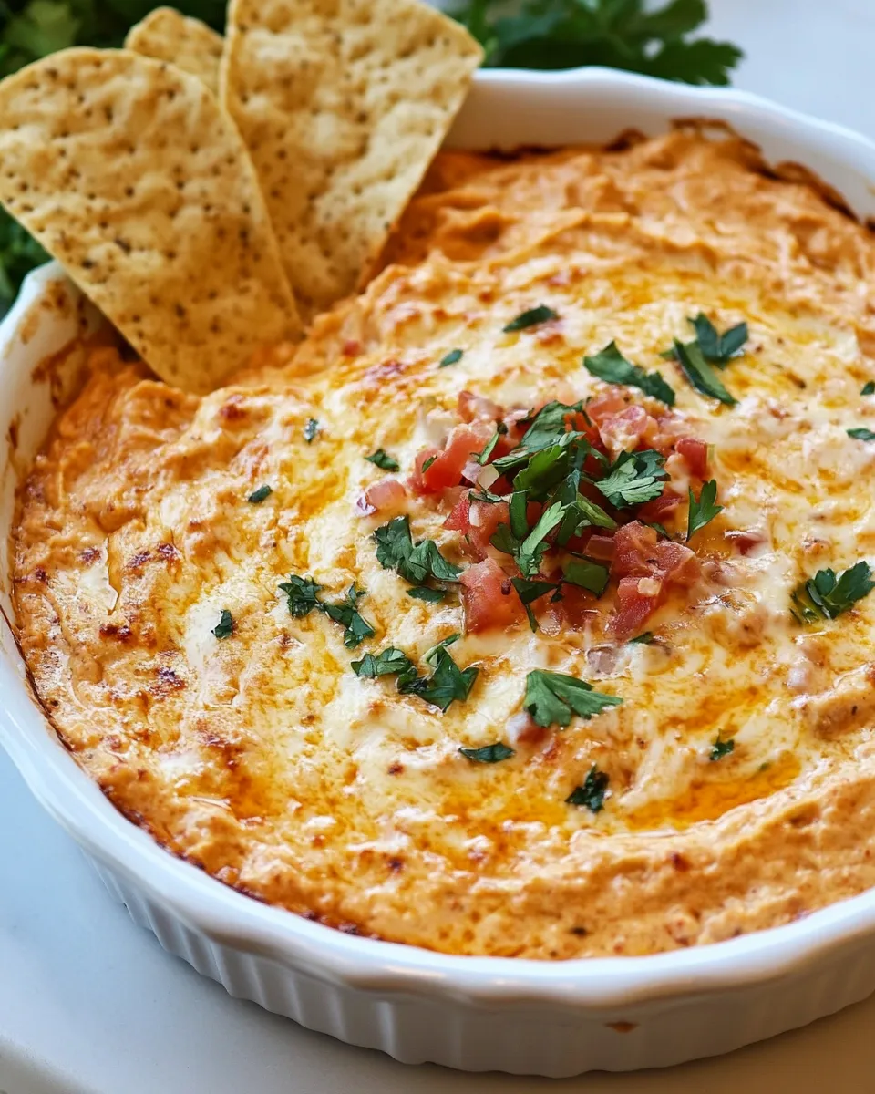 Delicious Cheesy Bruschetta Dip shot