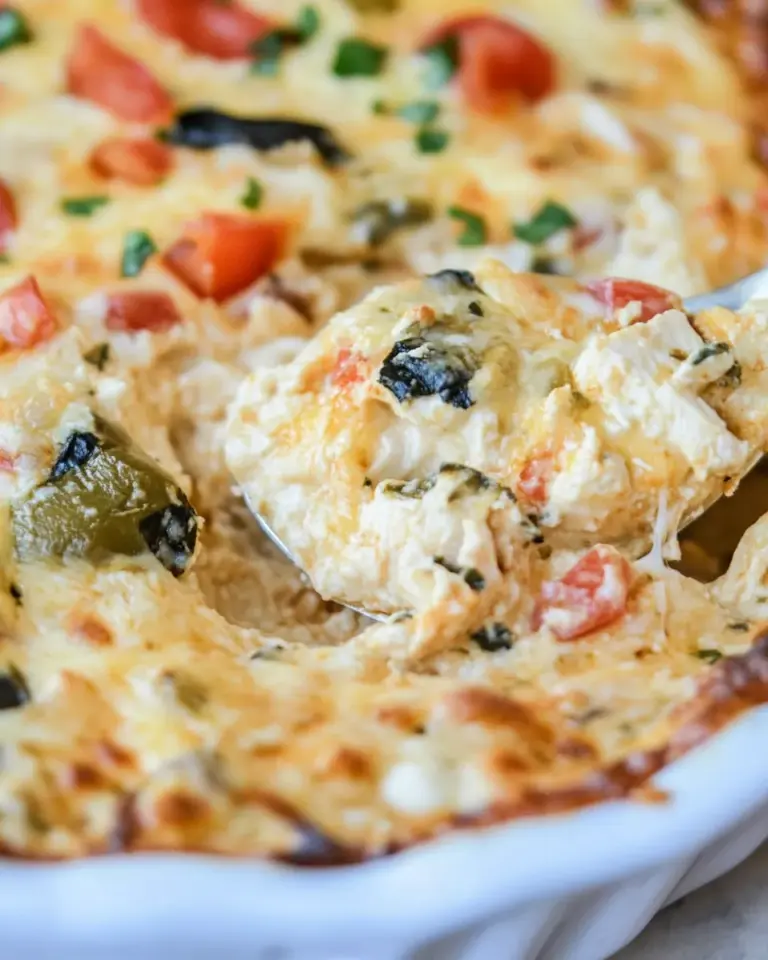 Homemade Cheesy Chicken Enchilada Dip. photo