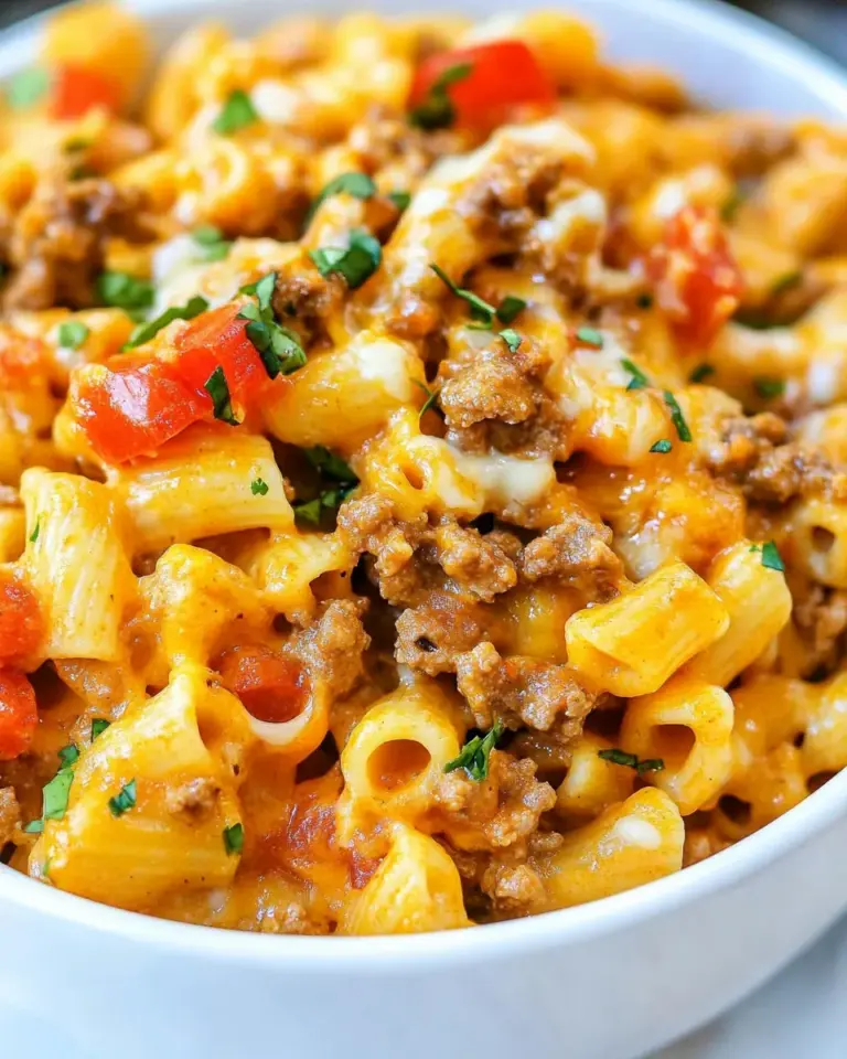Homemade Cheesy Instant Pot Taco Pasta recipe photo