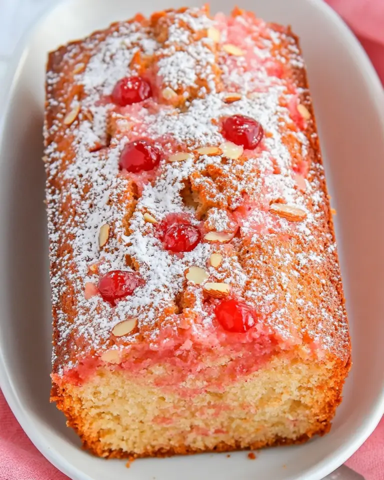 Homemade Cherry Almond Bread photo