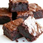 Homemade Chewy, Fudgy Triple-Chocolate Brownies photo