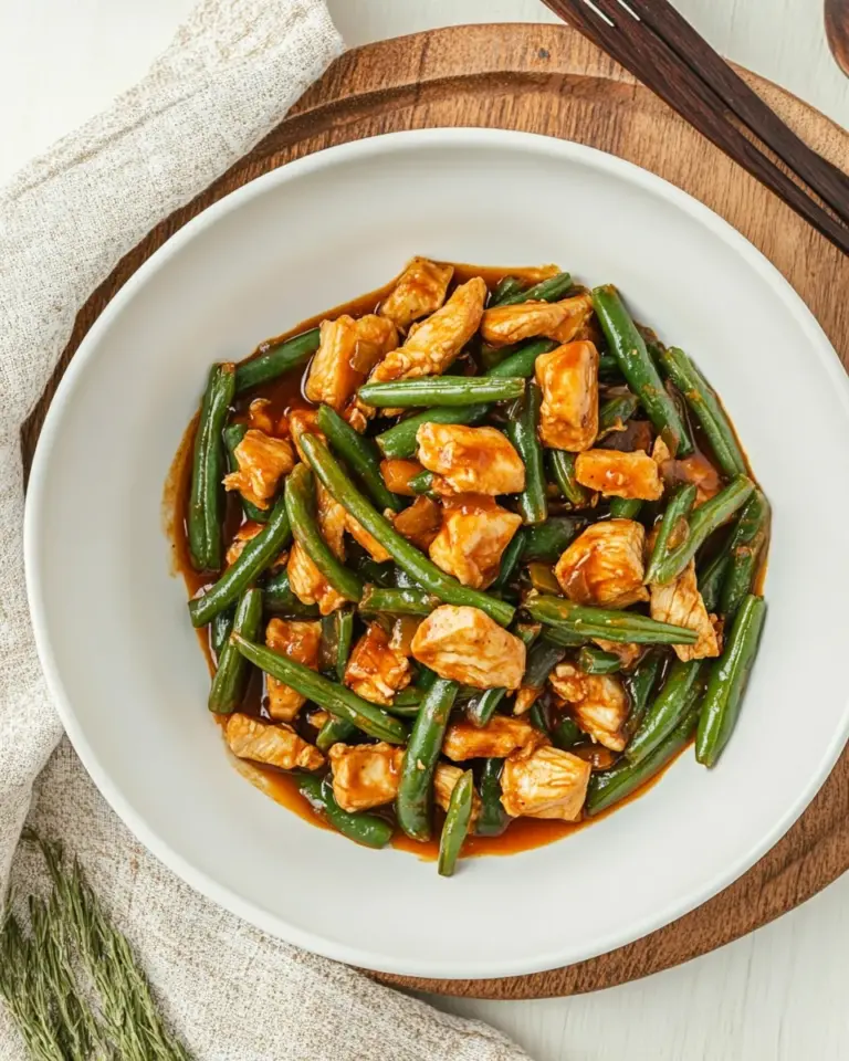 Homemade Chicken And Green Bean Stir-Fry Recipe photo