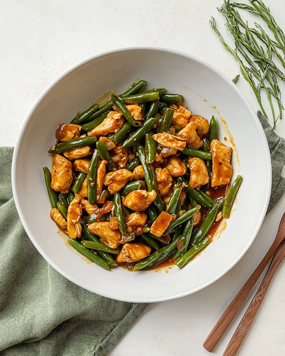 Easy Chicken And Green Bean Stir-Fry Recipe picture