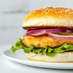 Homemade Chicken Burger photo
