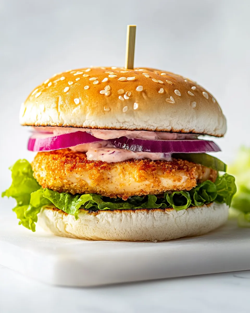 Classic Chicken Burger image