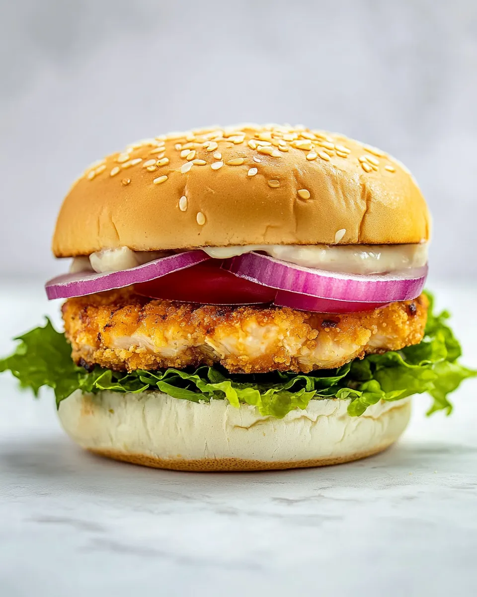 Easy Chicken Burger picture