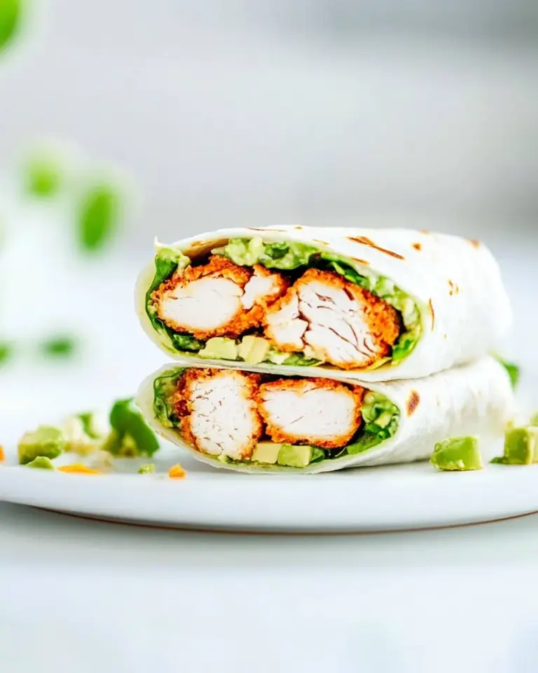 Homemade Chicken Caesar Wrap Recipe photo