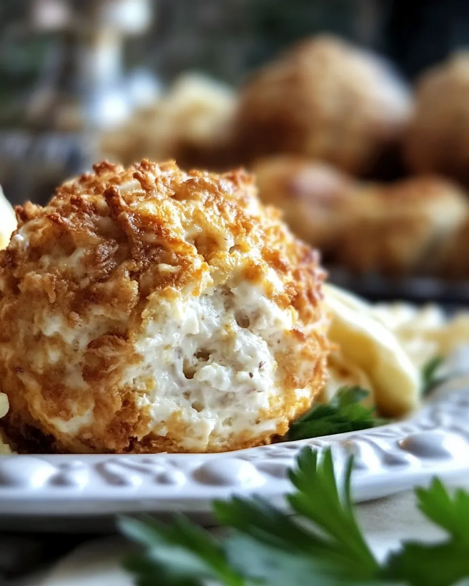 Classic Chicken Cheese Ball Recipe image