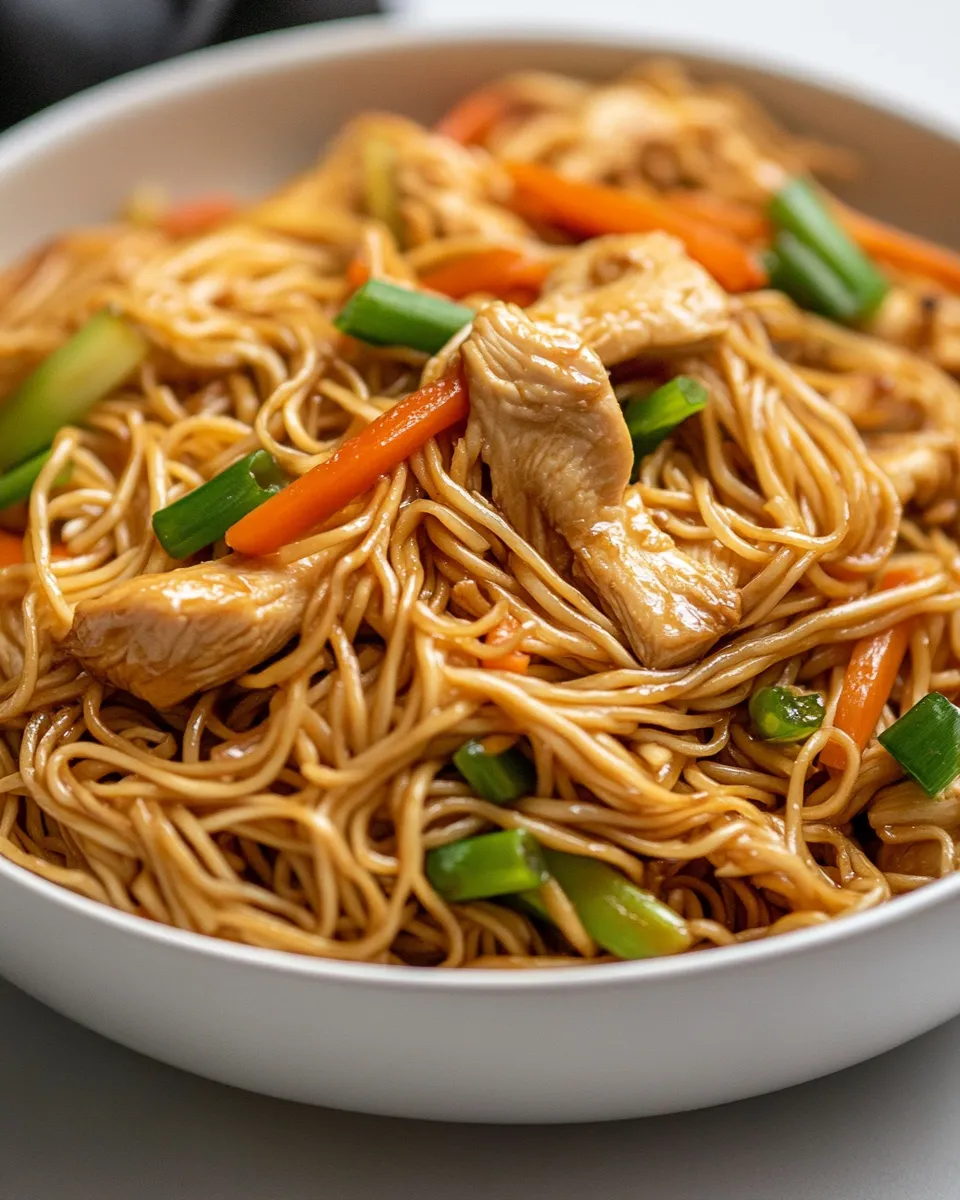 Quick Chicken Chow Mein picture