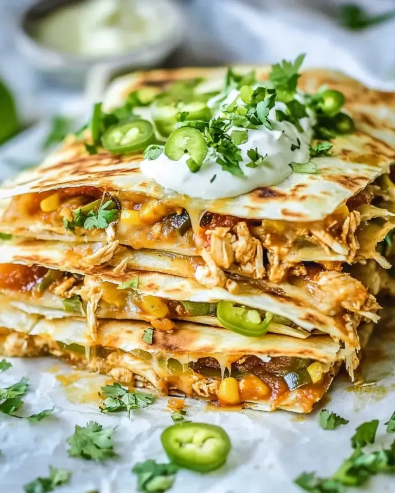 Homemade Chicken Enchilada Quesadillas photo